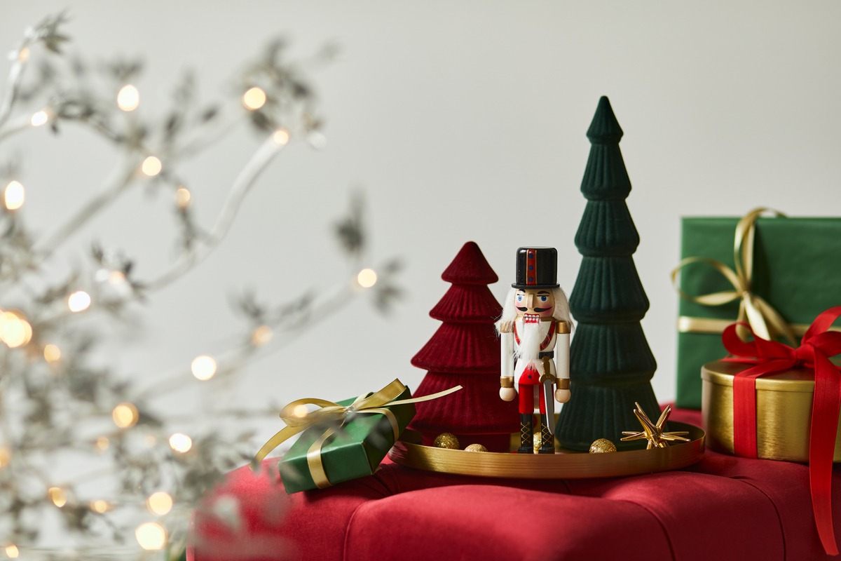 decoración navideña para pisos pequeños
