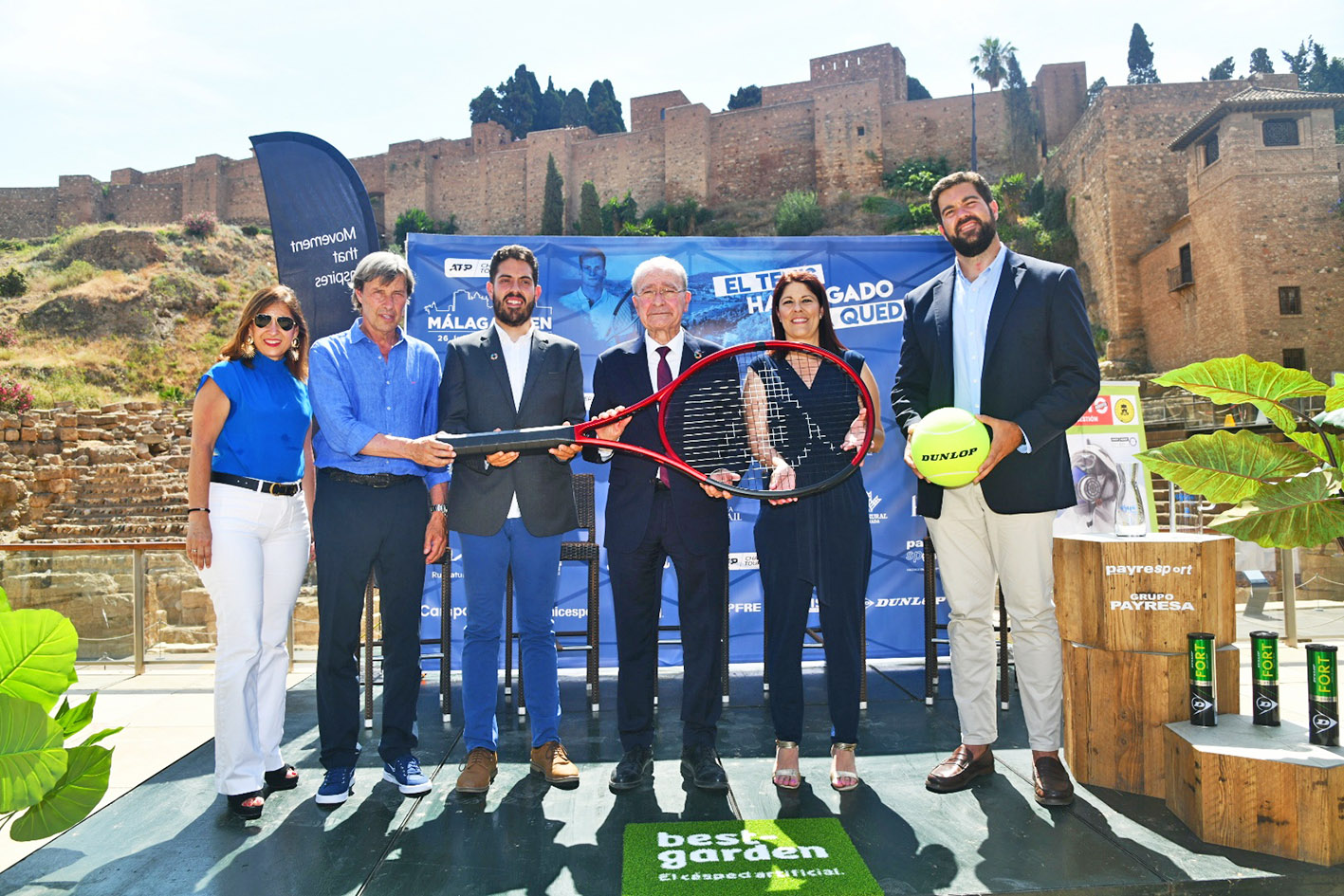 Gilmar colabora con el Málaga Open ATP