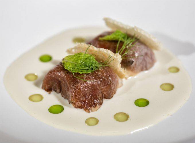 Plato de El Bardal de Ronda, uno de los Restaurantes en Málaga con Estrella Michelin