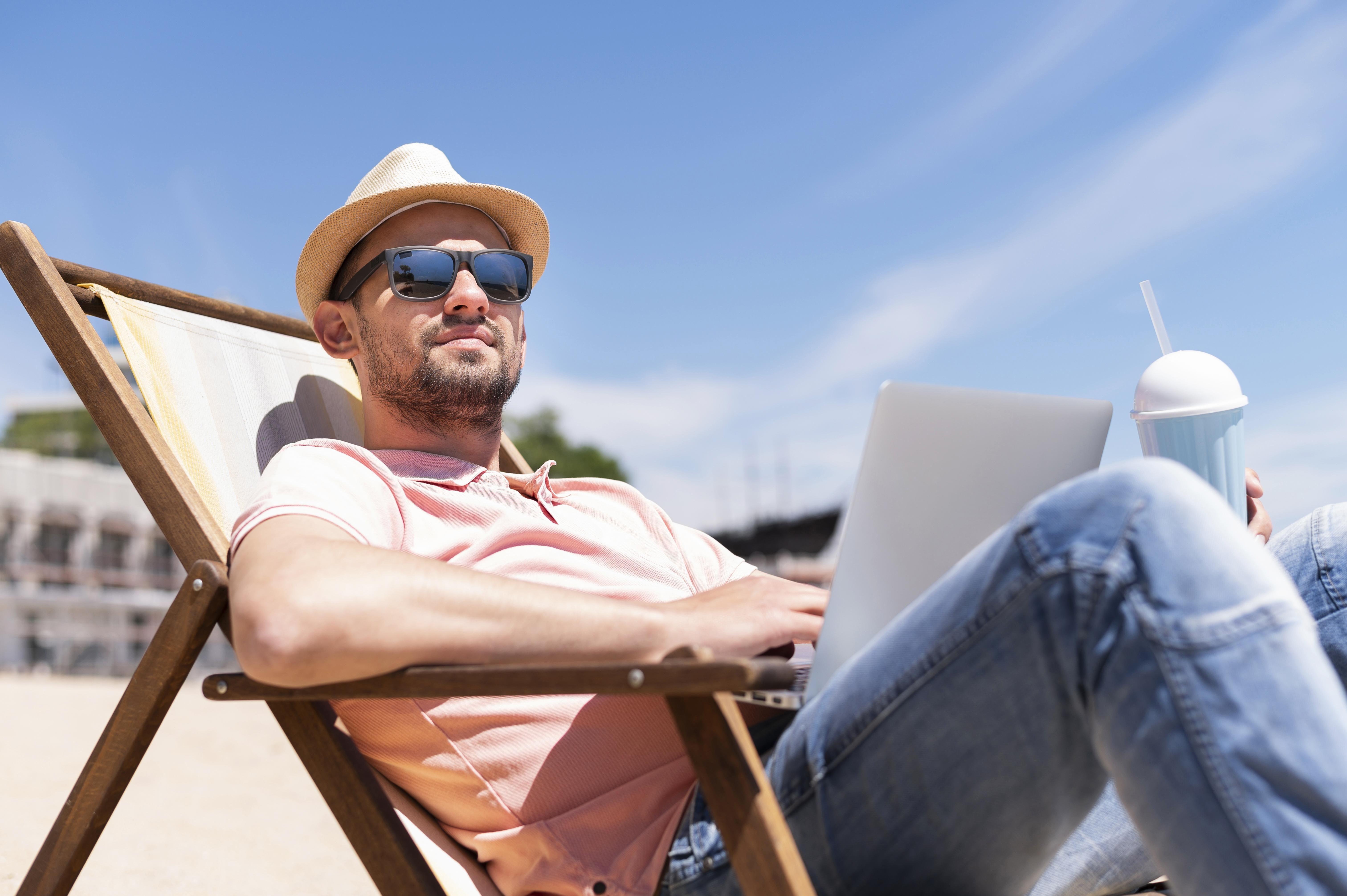 Teletrabajo al aire libre