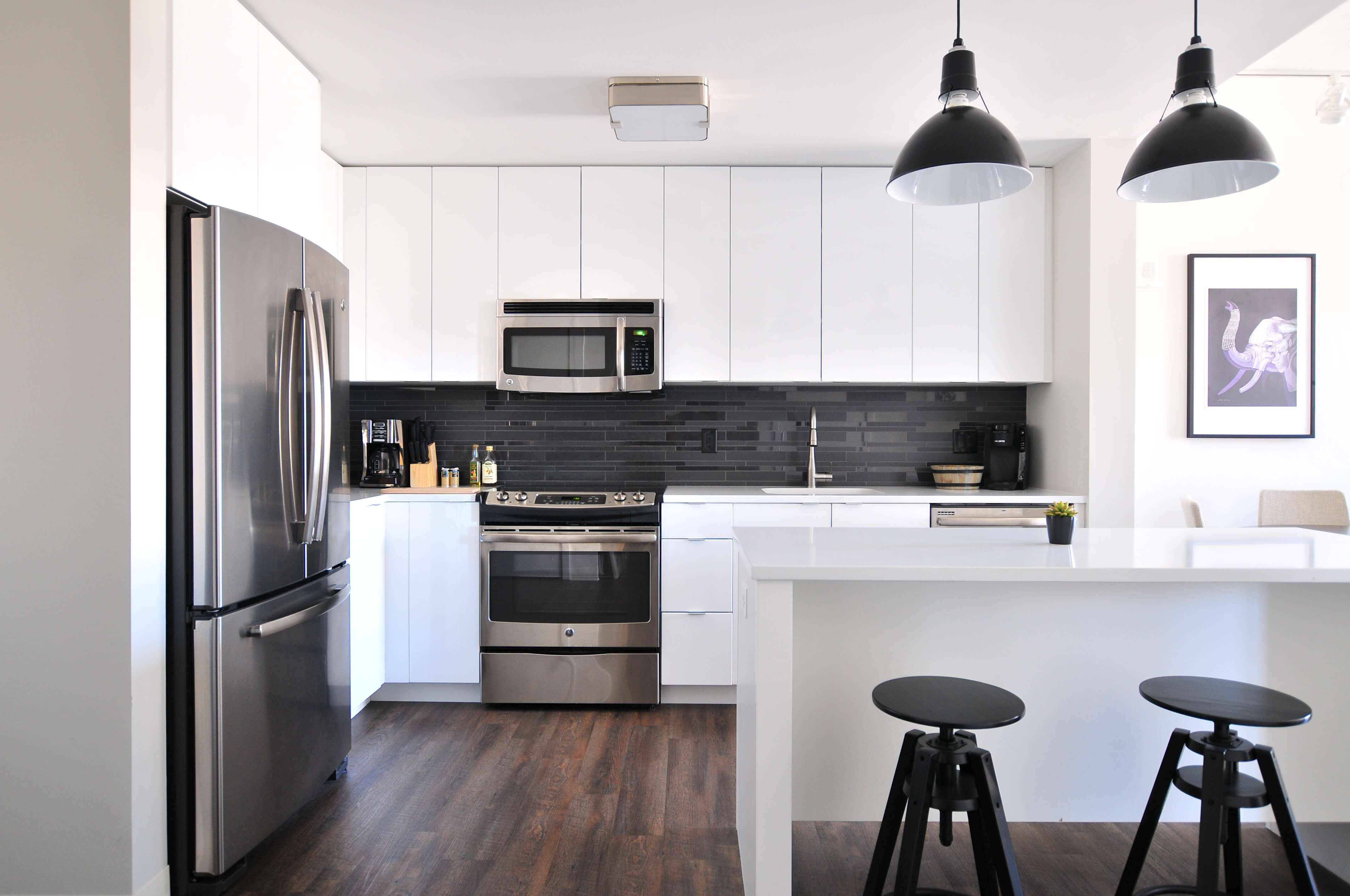 Cocina moderna minimalista