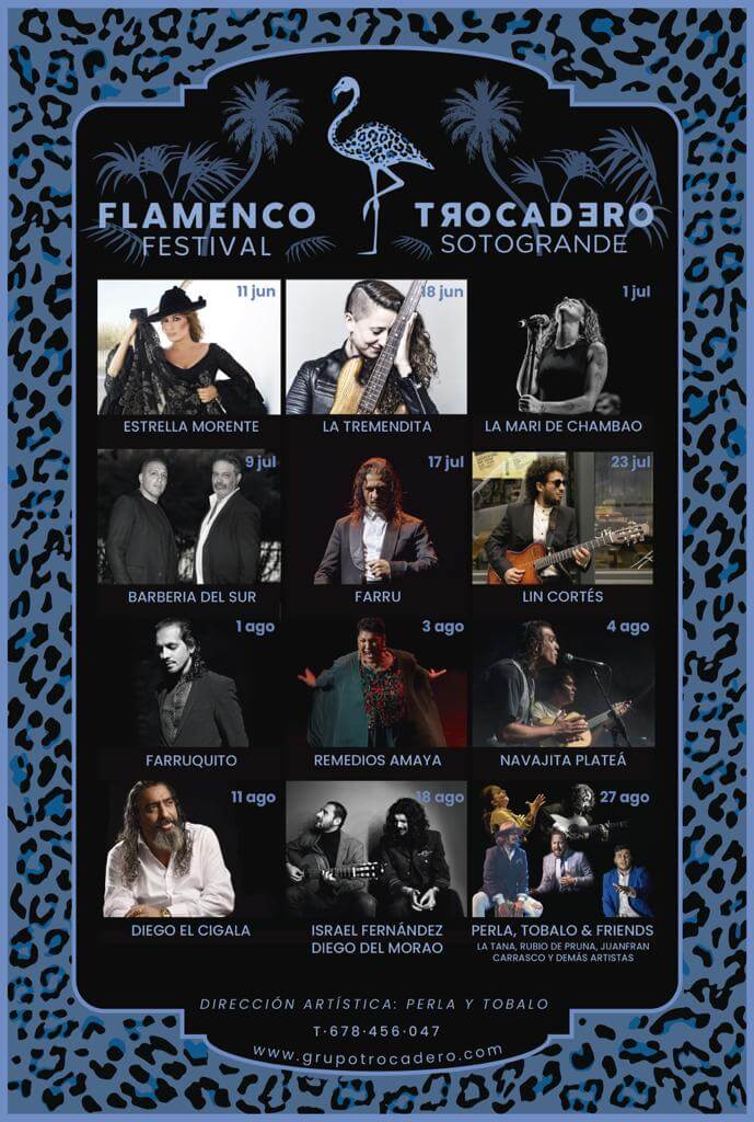 Cartel Festival Flamenco Trocadero