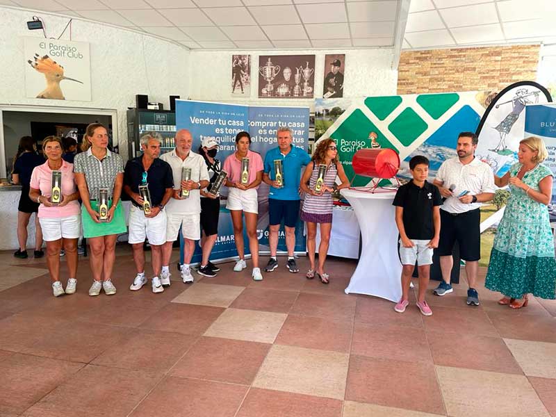 entrega de premios de III Torneo Ladys in Golf