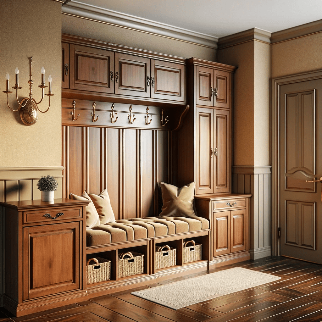 Mudroom estilo rustico de gilmar