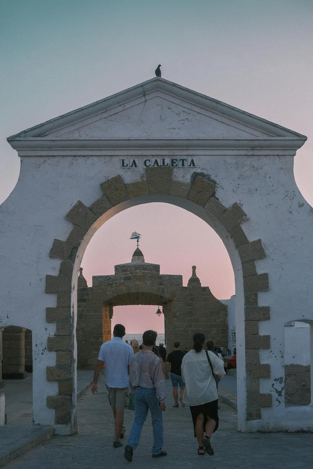 La caleta beach Cádiz