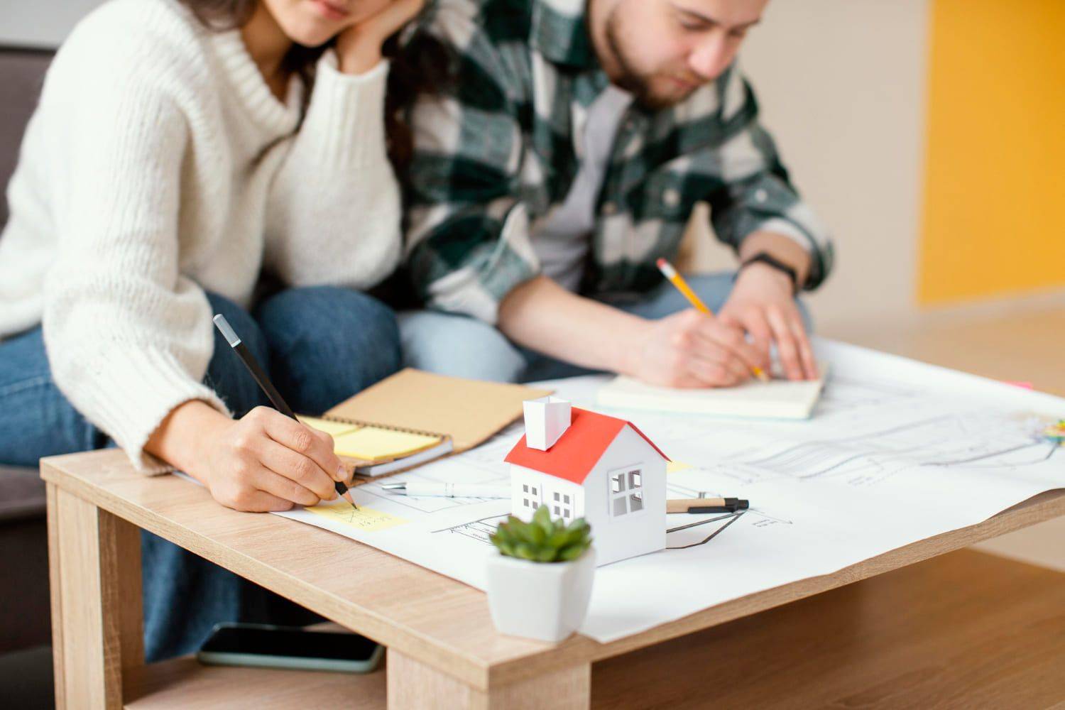 personas ultimando una escritura de obra nueva con gilmaroffplan